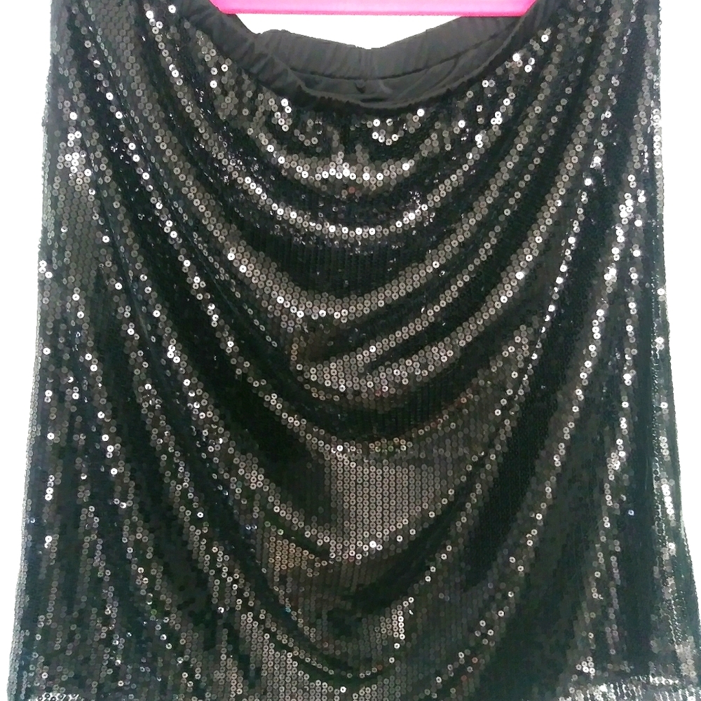 Sequin skirt